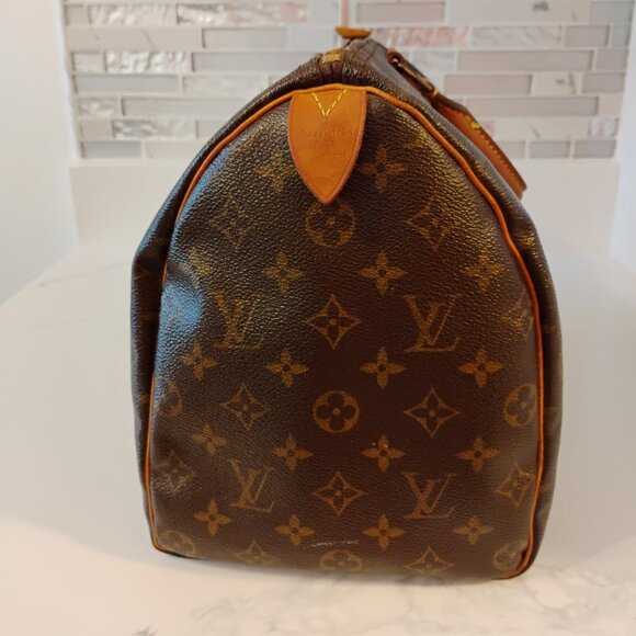 Louis Vuitton Speedy 35 Monogram - Authentic & Vintage - Picture 4 of 16
